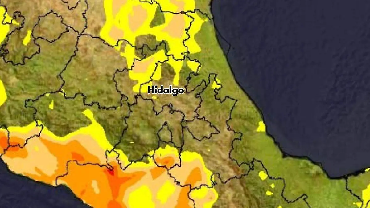 Clima en Hidalgo 22 y 23 de marzo